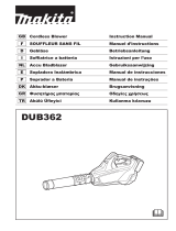 Makita DUB362 Manuale utente