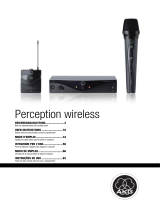 AKG Perception Wireless 45 Instrumental Set Band-A Manuale utente