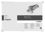 Bosch GEX 125-150 AVE Random Orbit Sander Manuale utente