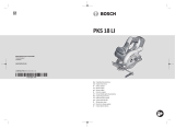 Bosch PKS 18 LI Manuale utente