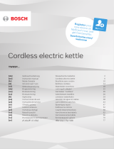 Bosch TWK5P480 Cordless Electric Kettle Manuale utente