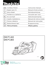 Makita DKP140 Manuale utente