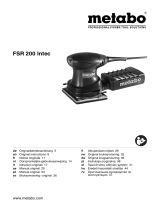 Metabo FSR 200 INTEC Manuale utente