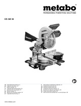 Metabo KS 305 M Manuale utente