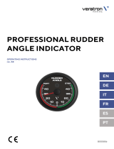 veratron Professional Rudder Angle Indicator Manuale utente