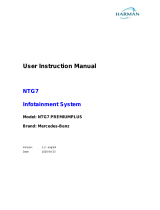 Harman NTG7 Manuale utente
