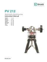 Druck PV 212 Manuale utente