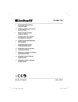 EINHELL TC-BG 175 Manuale utente