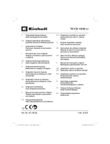 EINHELL TE-CD 18/40 Li Cordless Hammer Drill and Screwdriver Manuale utente