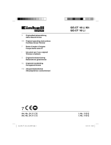 EINHELL GE-CT 18 Li Manuale utente