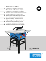 Güde GTK 2500 AL Manuale utente