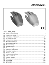 Ottobock 8S7, 8S8, 8S9 Passive Inner Hand Manuale utente