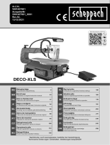 Scheppach DECO-XLS Electric Scroll Saw Manuale utente