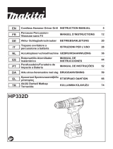 Makita HP332D Manuale utente