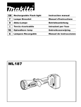 Makita ML187 Manuale utente
