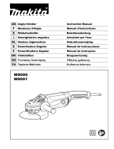 Makita M9000 Manuale utente