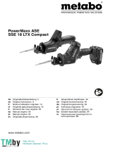 Metabo SSE 18 LTX Compact Manuale utente