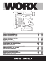 Worx WX843 Manuale utente