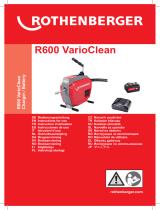 Rothenberger R600 VarioClean Manuale utente