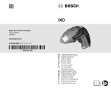Bosch IXO Manuale utente
