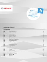 Bosch BCS81/BBS81/BSS81 Unlimited Rechargeable Vacuum Manuale utente