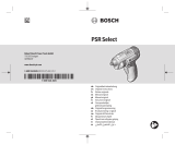 Bosch PSR SELECT Manuale utente