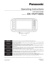 Panasonic AK-HVF100G Manuale utente