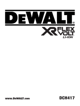 DeWalt DCH417 Manuale utente