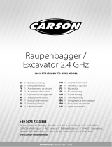 Carson Raupenbagger Excavator 2.4 GHz Manuale utente