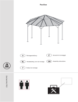 KONIFERA Attractive Double Roof Pavillon Manuale utente