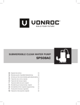 Vonroc SP508AC Manuale utente