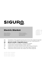 SIGURO SGR-EB-H250Y Manuale utente