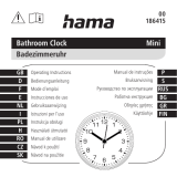 Hama Mini Bathroom Clock Manuale utente