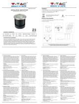 V TAC V-TAC VT-7679 Underground 8W LED Step Light Manuale utente