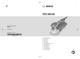 Bosch PEX 300 AE Manuale utente