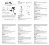 V TAC V-TAC SKU 6660 Led Solar Spike Light Manuale utente