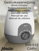 Alecto BW-512 Manuale utente
