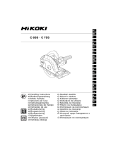 Hikoki C 6SS Brushless Circular Saw Manuale utente