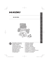 Hikoki M3612DA 36V Cordless Multi-Volt Brushless Router Manuale utente