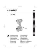 Hikoki WH 36DC Power Tools 36V Impact Driver Manuale utente