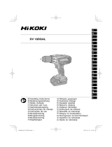 Hikoki DV18DGAL 18v Cordless Combi Drill Manuale utente
