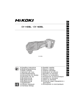 Hikoki CV 18DBL 18V Electric Multi-function Oscillating Tool Manuale utente