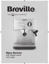 Breville VCF149X Bijou Barista Espresso Machine Manuale utente
