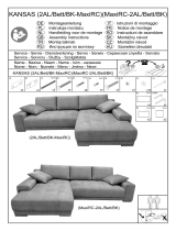 NOVA MAZUR DESIGN BK-MaxiRC Via Corner Sofa Manuale utente