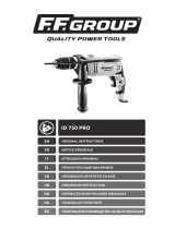 F F GROUP F-F-Group-ID-750 PRO-Impact-Drill-11l Manuale utente