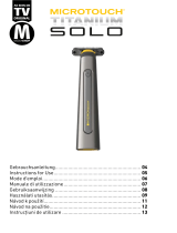 MicroTouchTitanium Solo Rechargeable Trimmer