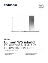 Falmec FDLUM70I5SS2R 70 Inch Island Mount Convertible Hood Manuale utente