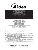 Ardes AR4C05 Fan Convector Heater Manuale utente