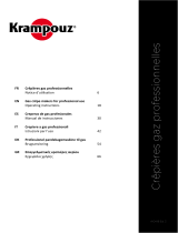Krampouz CTRH4 Gas Crepe Maker Manuale utente