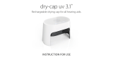 flow med flow-med Dry-Cap UV 3.1 Rechargeable Drying Cap for All Hearing Aids Manuale utente